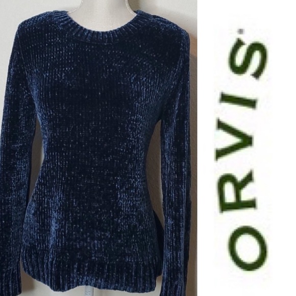 Orvis Sweaters - Orvis Navy Sweater